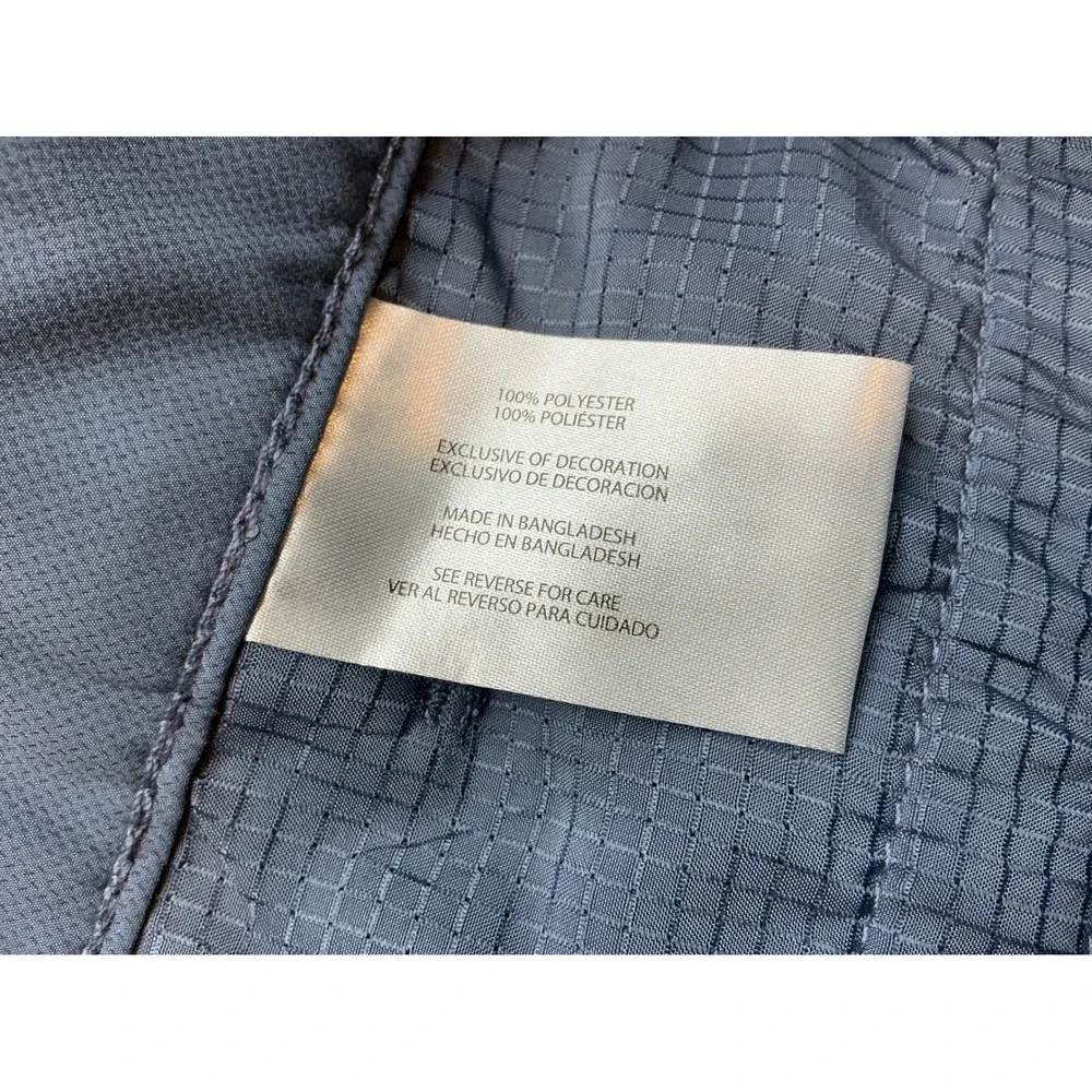 Banana Republic Performance Pants Blue Gray 40x30 Straight Leg Polyester‎ Chino